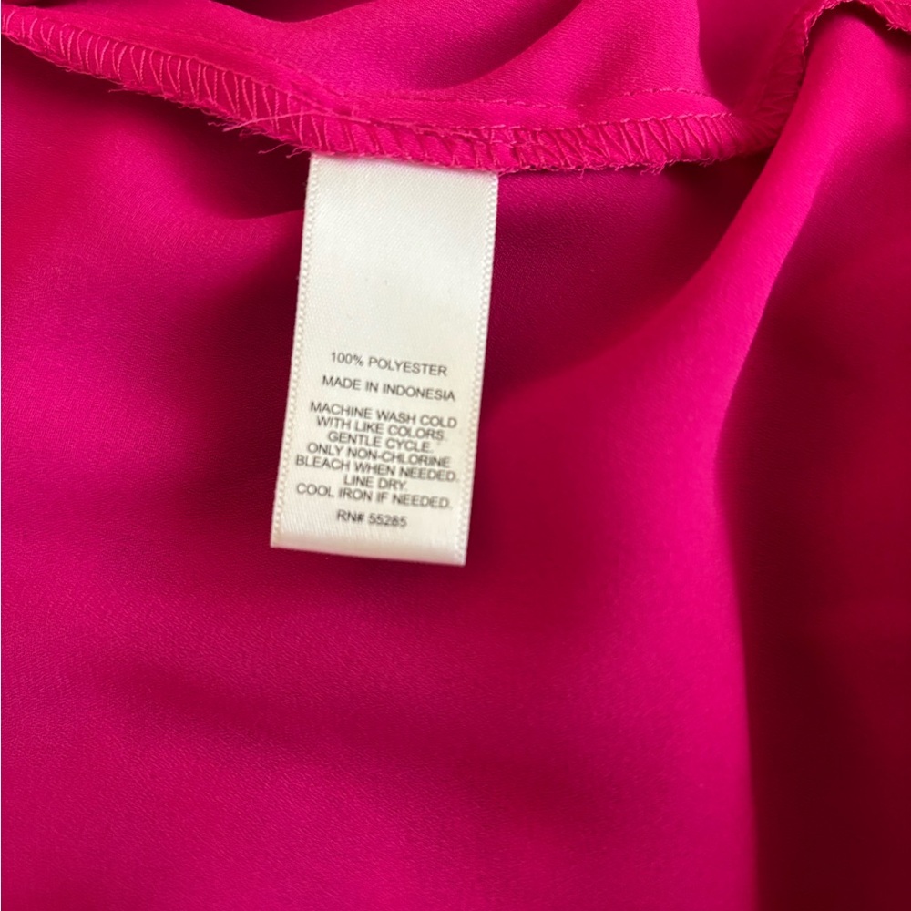 Express Pink Portofino Sleeveless Blouse - Picture 4 of 6